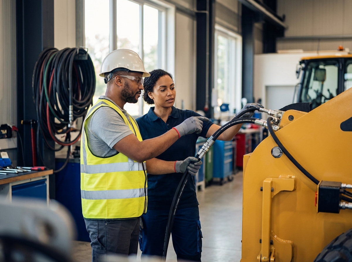 Featured image for blog post about Hydraulic Hose Replacement