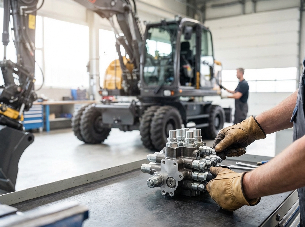 Featured image for blog post about Hydraulic Valve Repair