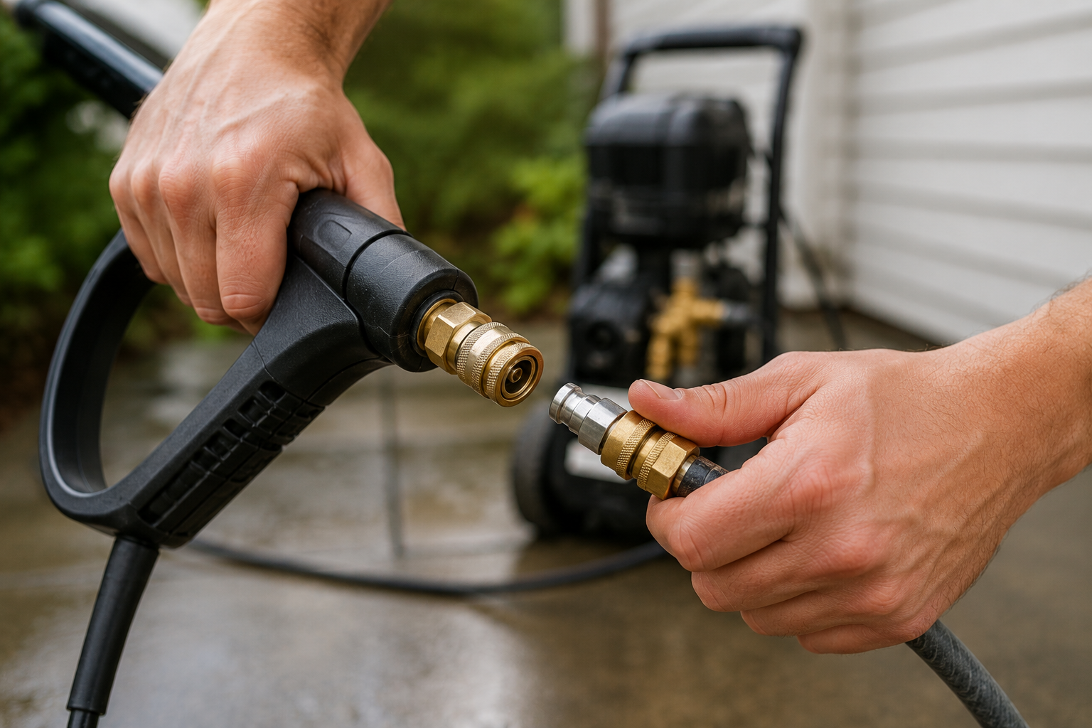 pressure washer quick connect